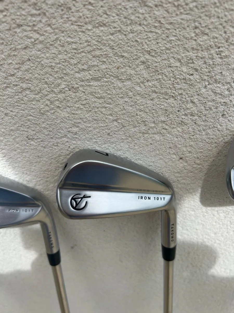 Takomo 101t irons - Image 3