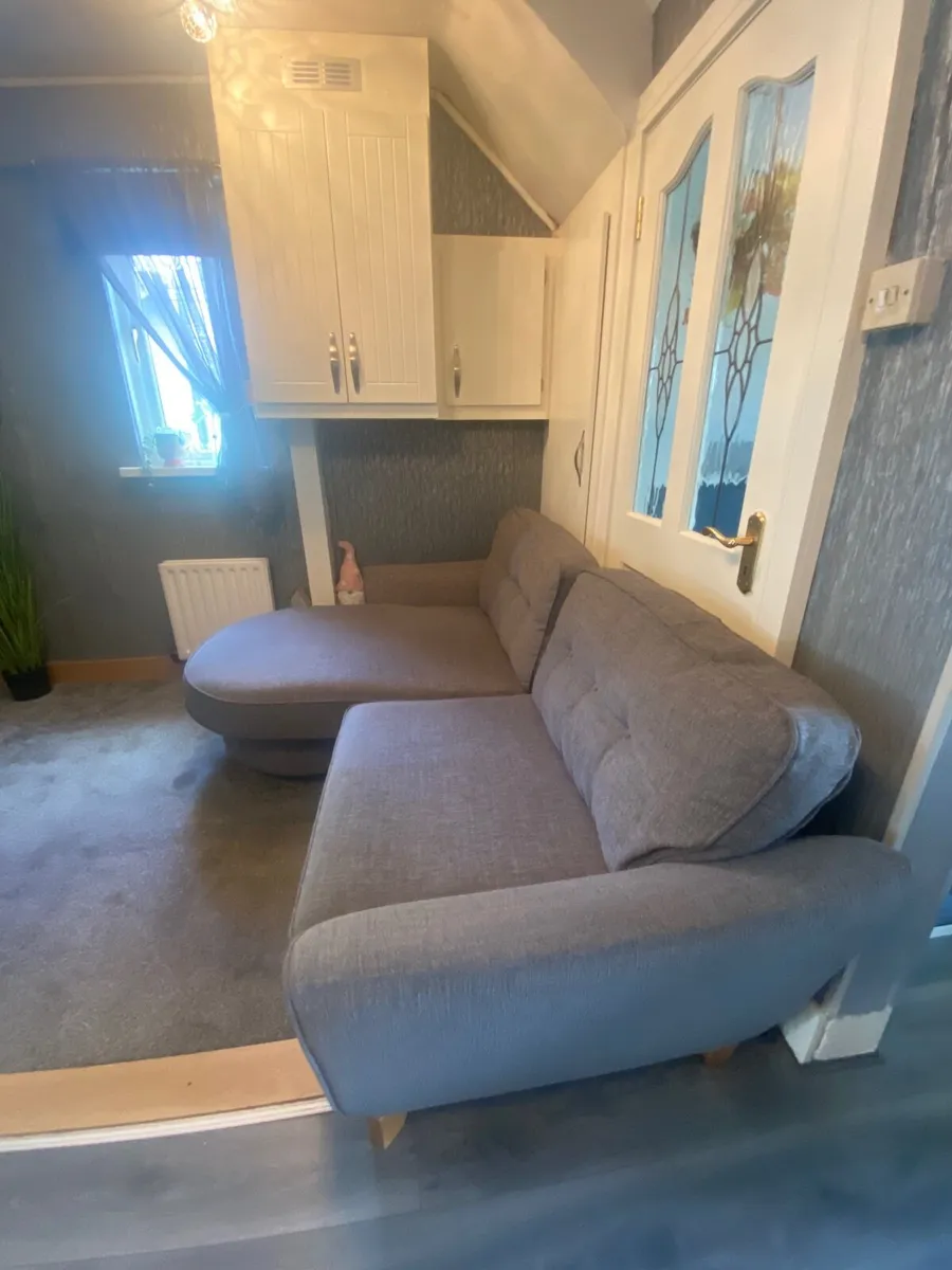 Small L-Shaped Couch – Great Condition - Image 2