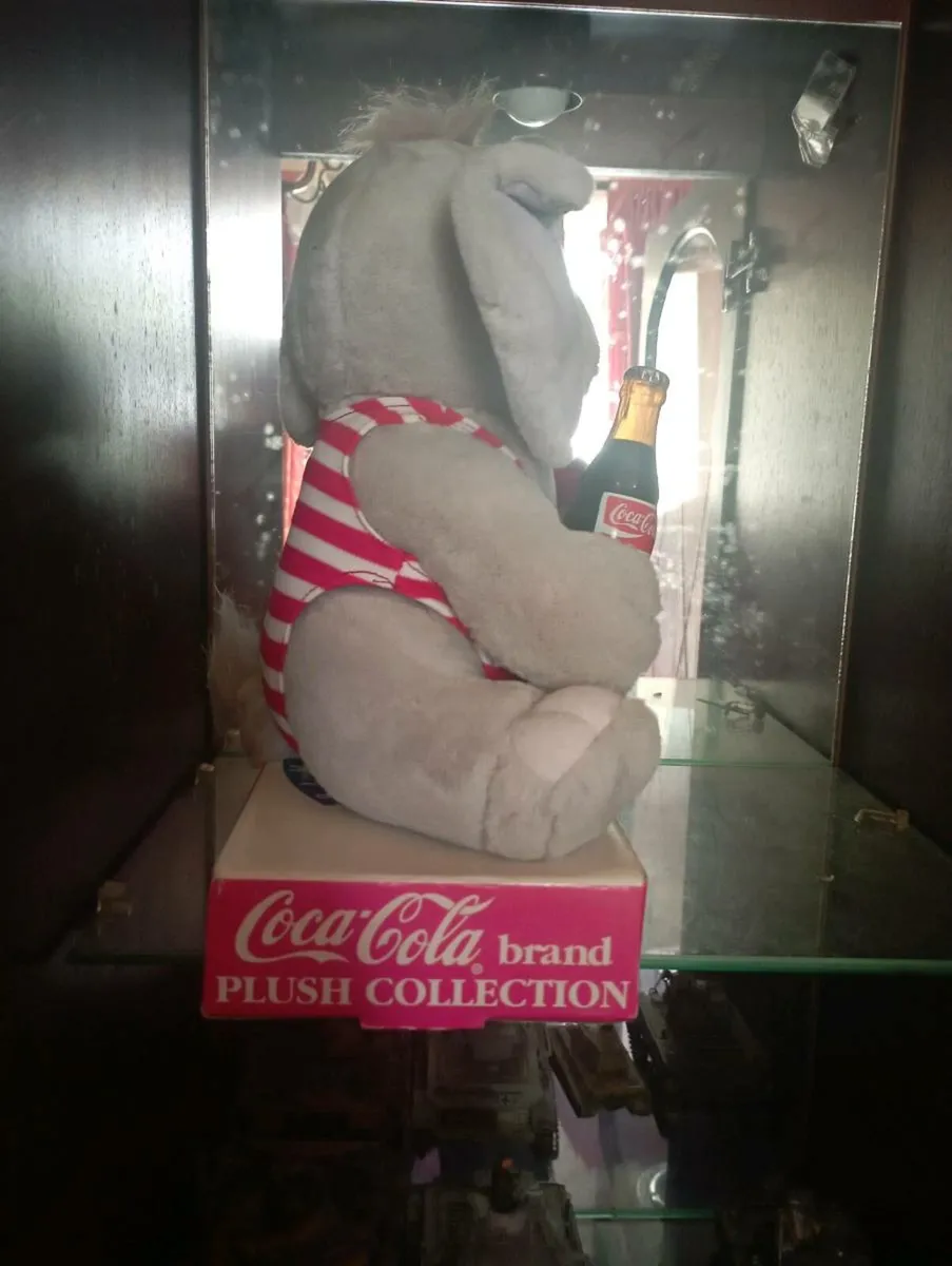 VINTAGE 1970s STUFFED ELEPHANT - Image 3