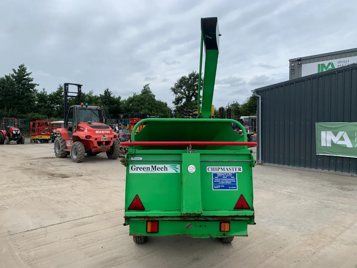 UNRESERVED GREENMECH CM220 WOOD CHIPPER FOR AUCTIO - Image 4