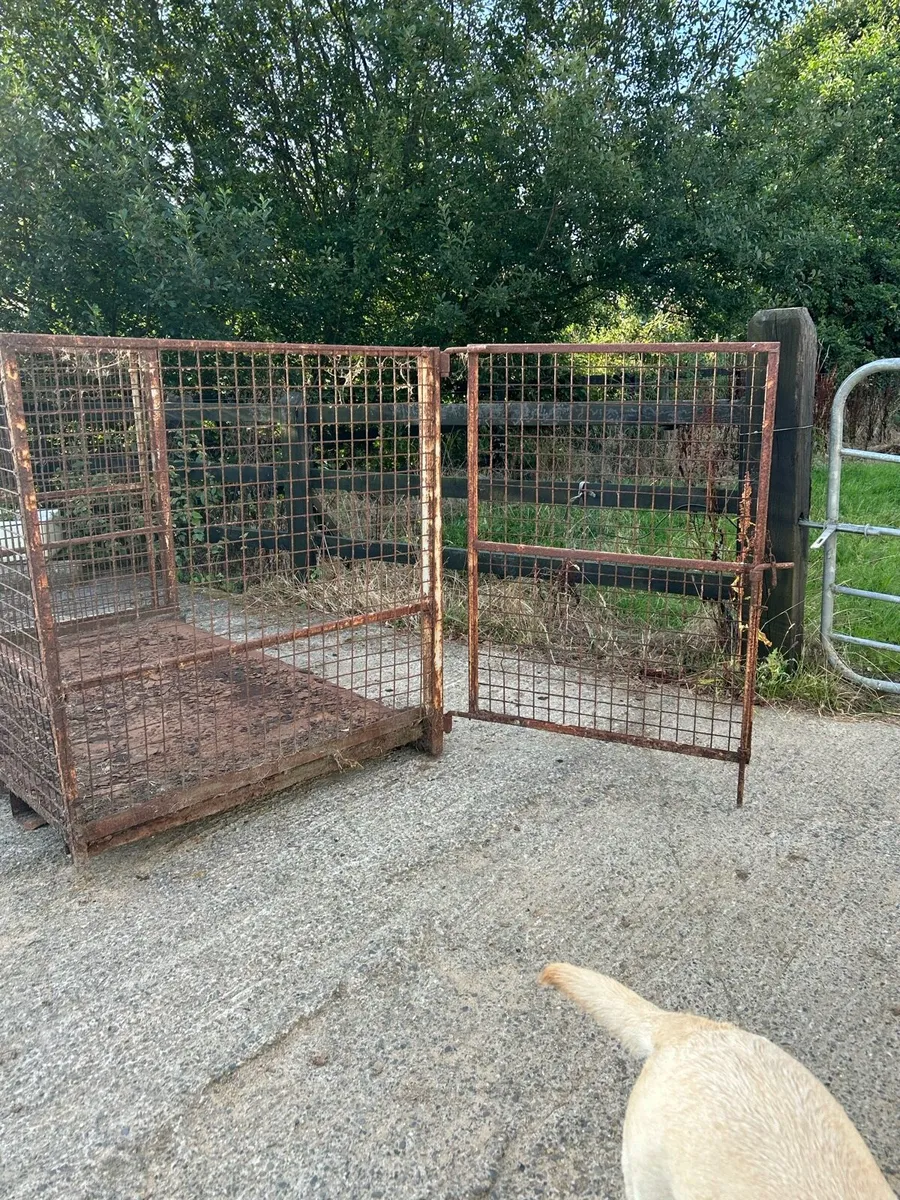 Steel Cage for Tractor Bale Lifter - Image 2