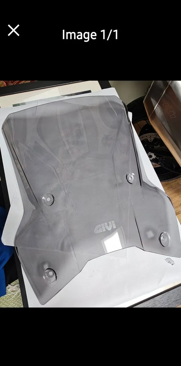 . 2017 1290 Super Adventure S Givi screen.