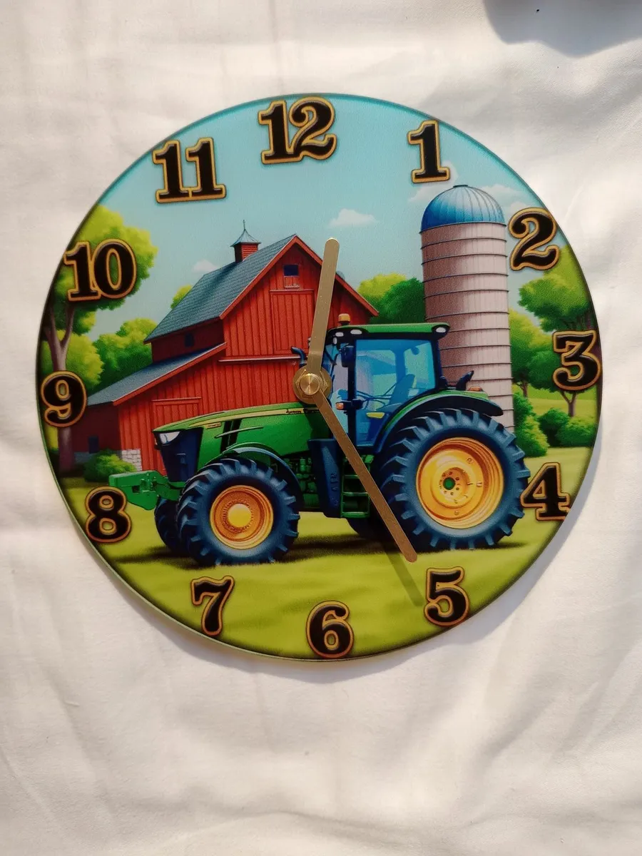 Child's Tractor Clock