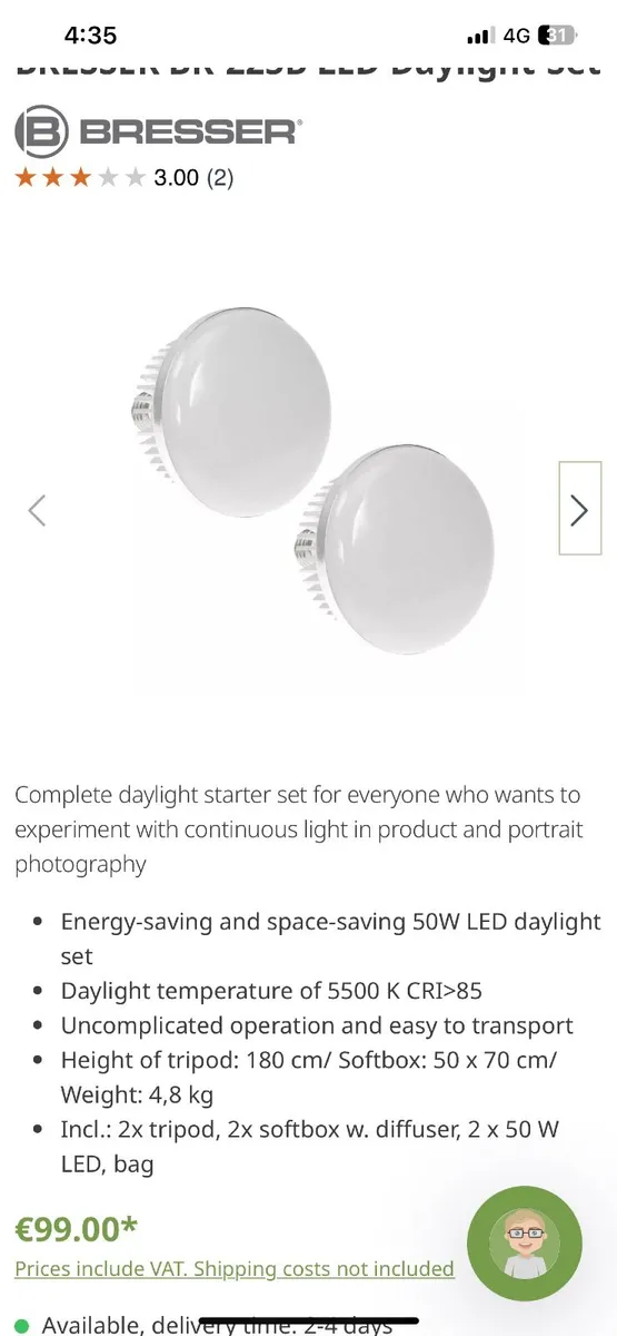 Bresser BR-225B LED Daylight Set - Image 4