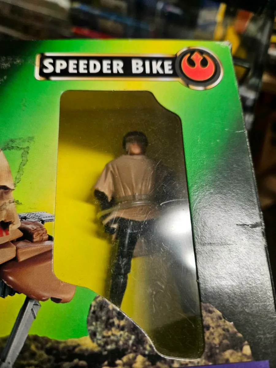 Star Wars POTF2 Luke Skywalker & Speeder Bike - Image 4