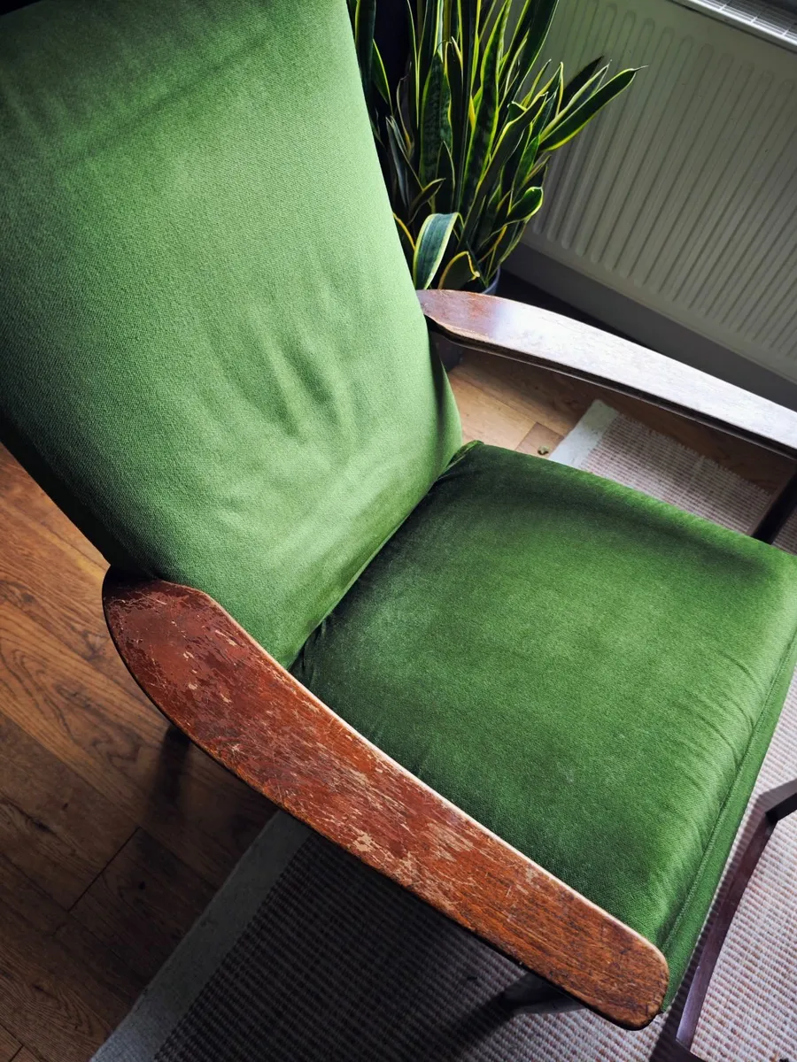 Mid-century Highback Armchair - Image 2