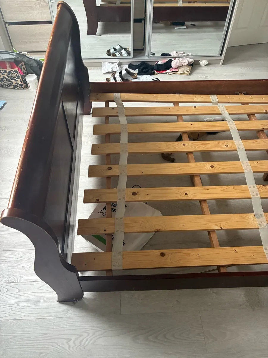 King size bed frame - Image 2
