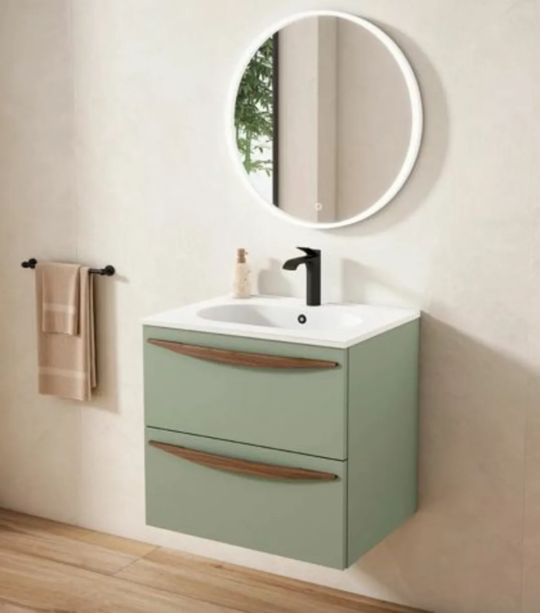 vanity unit & basin (brand new) - bargain price - Image 1