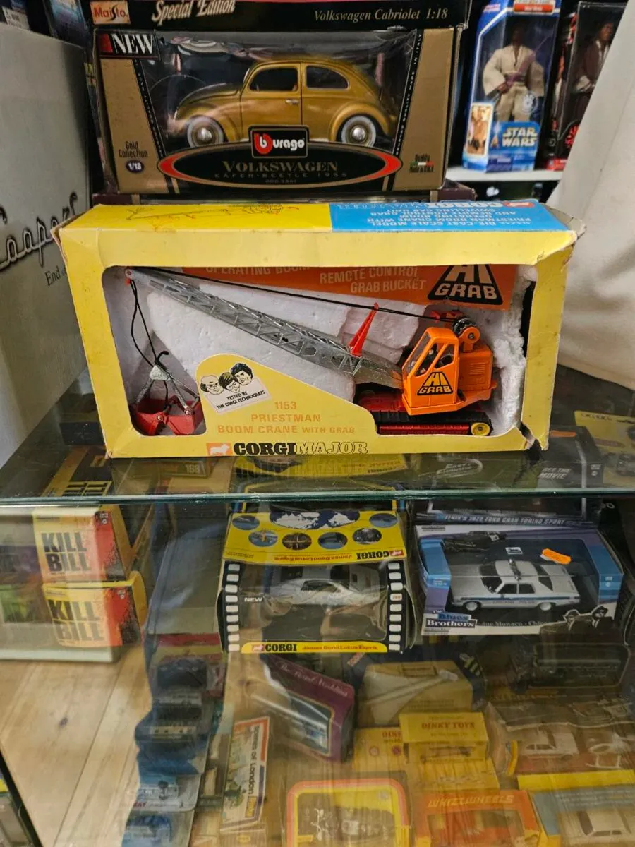 Vintage Corgi Priestman Crane Loader - Image 1