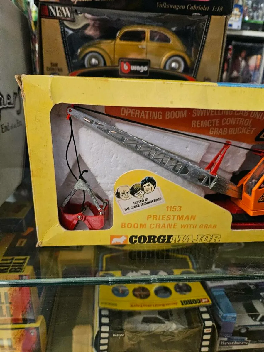 Vintage Corgi Priestman Crane Loader - Image 4