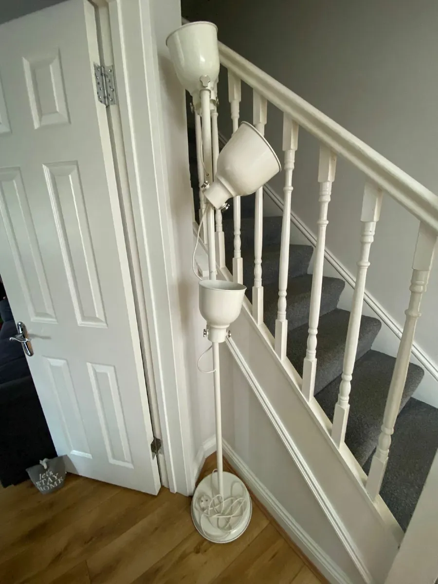 IKEA Hektar Floor Lamp White - Image 2
