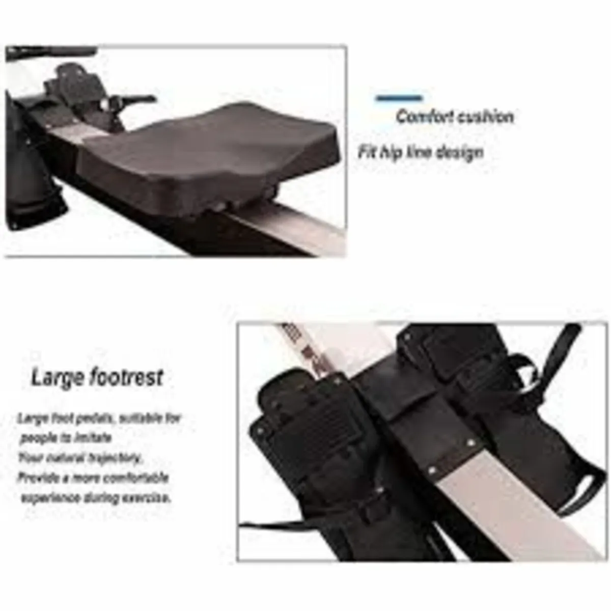 Air Rower with Led Display Console-Free Delivery - Image 3
