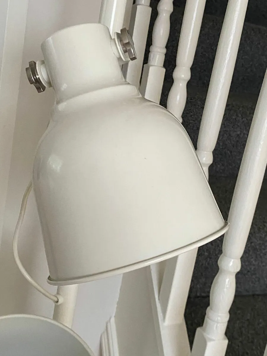 IKEA Hektar Floor Lamp White - Image 4