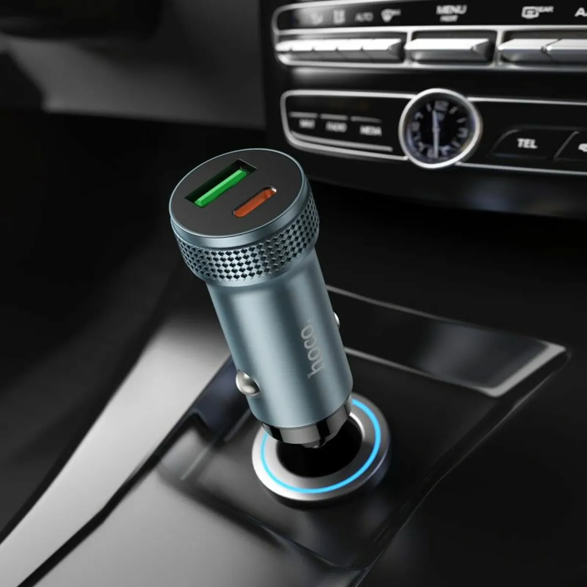 Hoco Z49B Fast Car Charger - Image 4