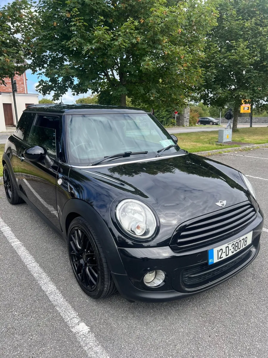 2012 Black Mini Cooper - Image 1