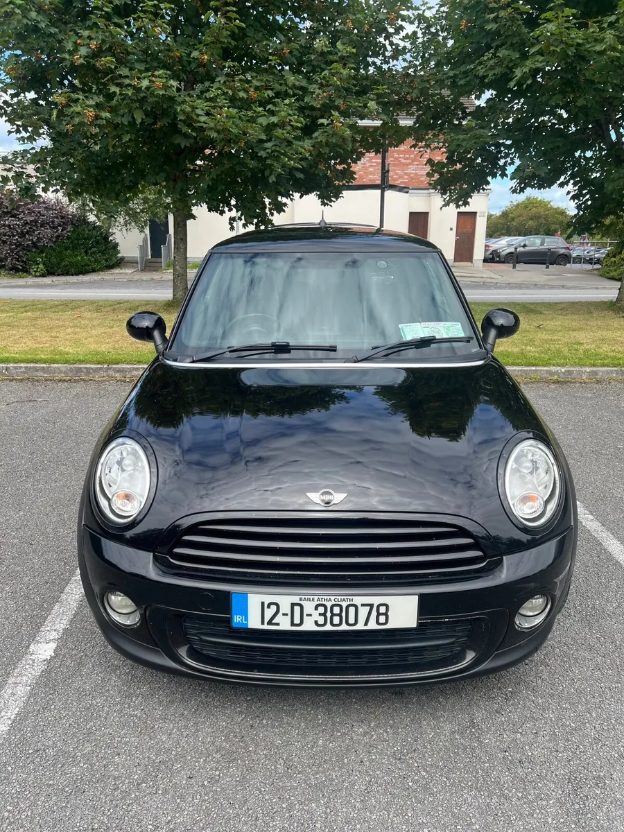 2012 Black Mini Cooper - Image 2