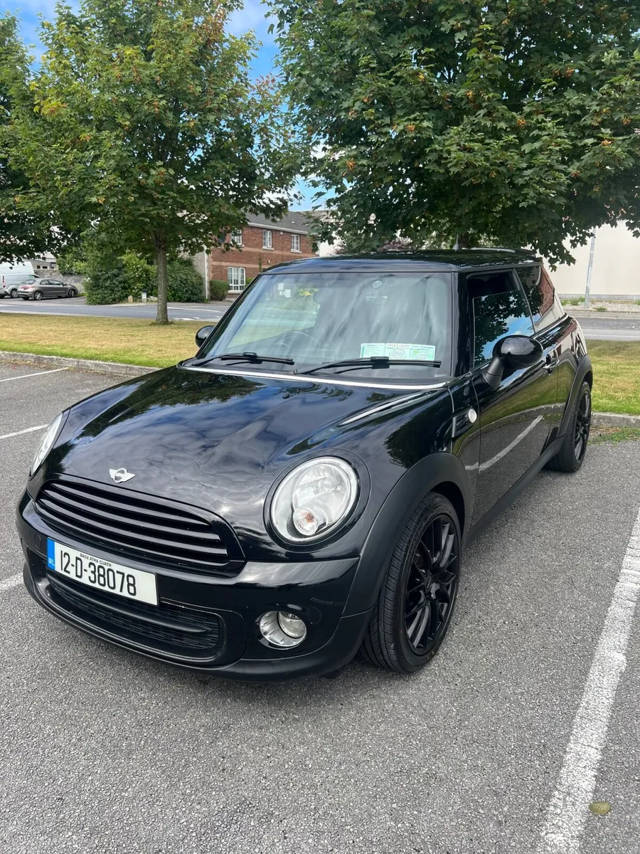 2012 Black Mini Cooper - Image 3