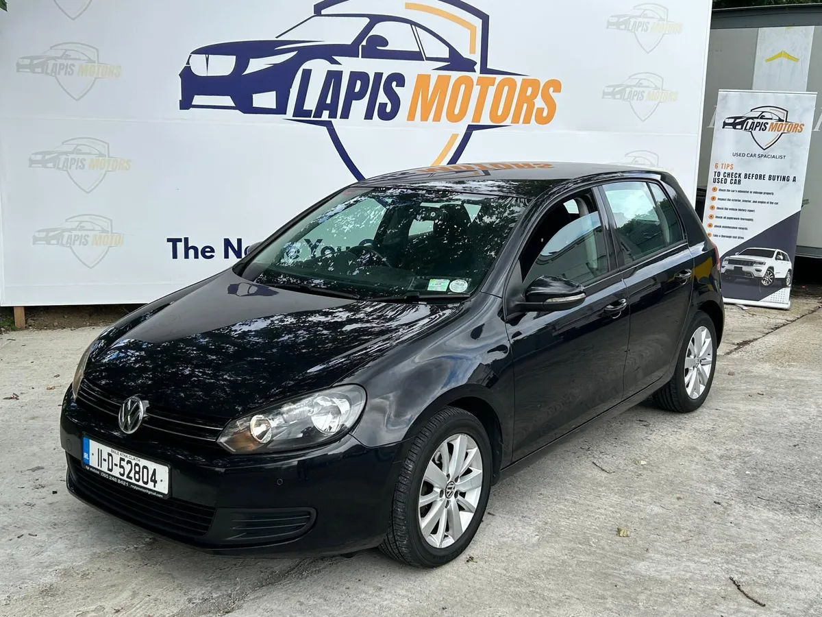 Volkswagen Golf 2011 1.6TDI Low miles New Nct - Image 1