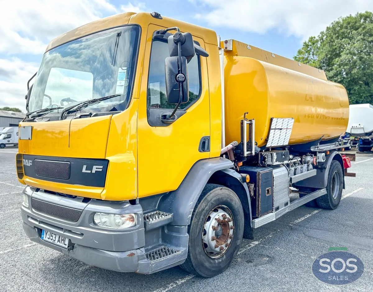 2003 DAF FA LF55.220 Rigid Tanker - Image 1