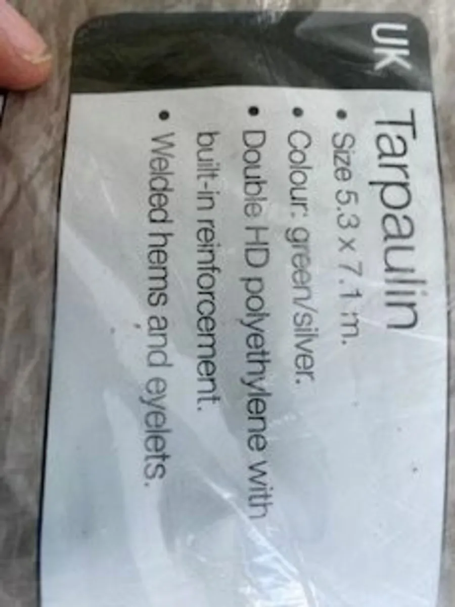 Large Tarpaulins - Image 1