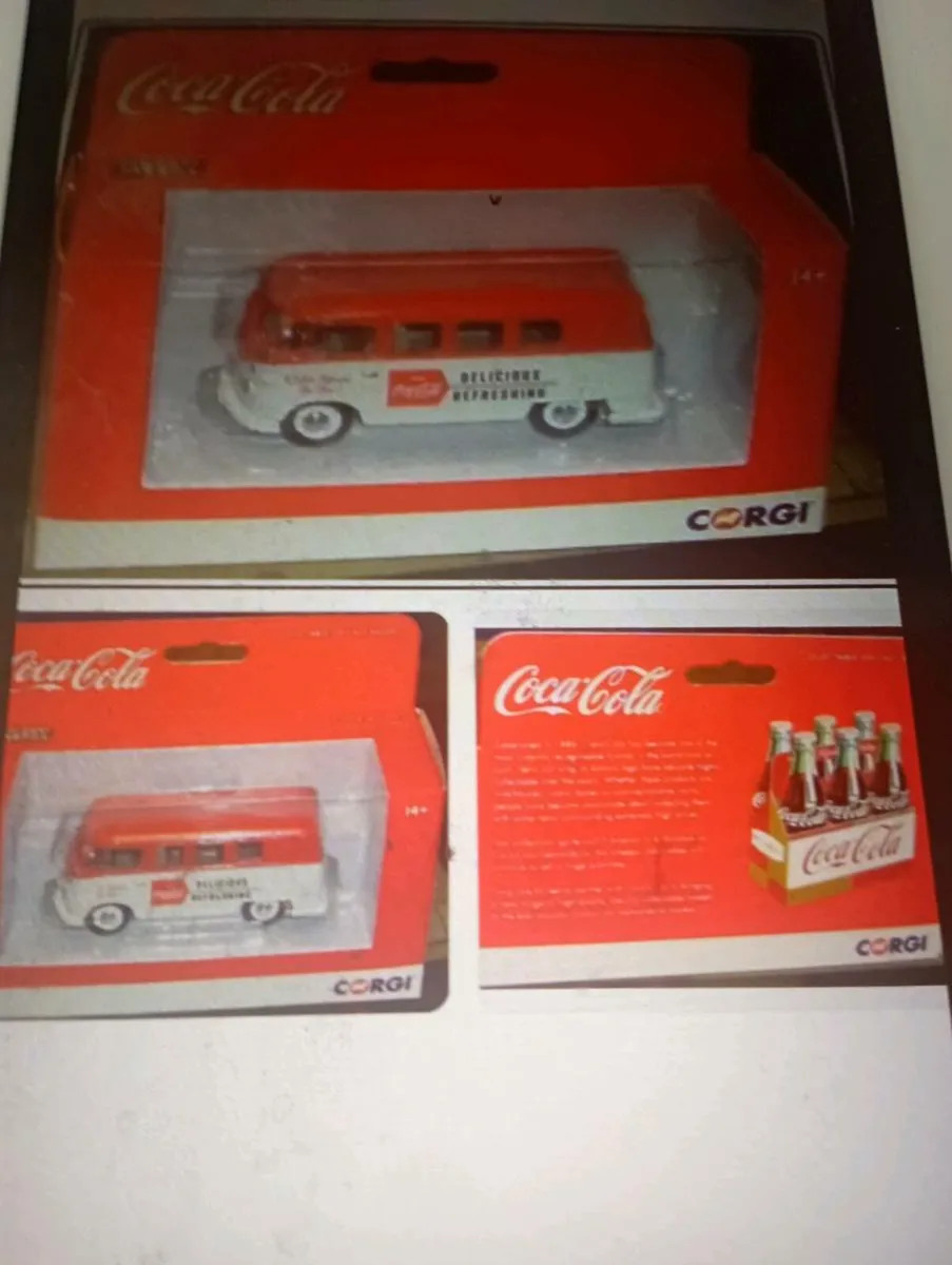 Vintage COCA  campervan 1960scorgi  1-43 scale - Image 1
