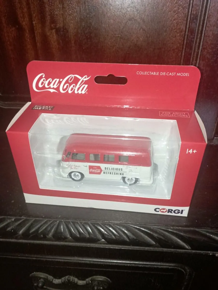 Vintage COCA  campervan 1960scorgi  1-43 scale - Image 2