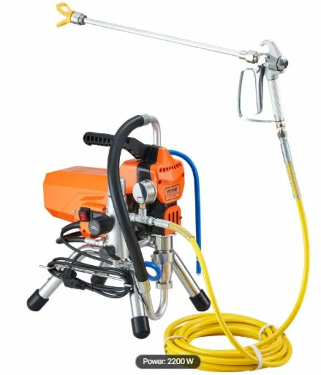 High Pressure Airless Sprayer Paint Spray Gun2200w - Image 1