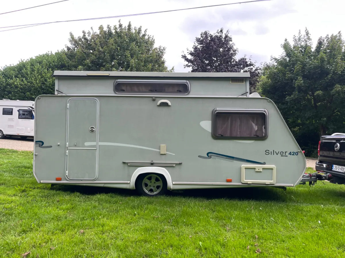 2010 Trigano 4 Berth Fixed Bed Caravan For Sale - Image 1