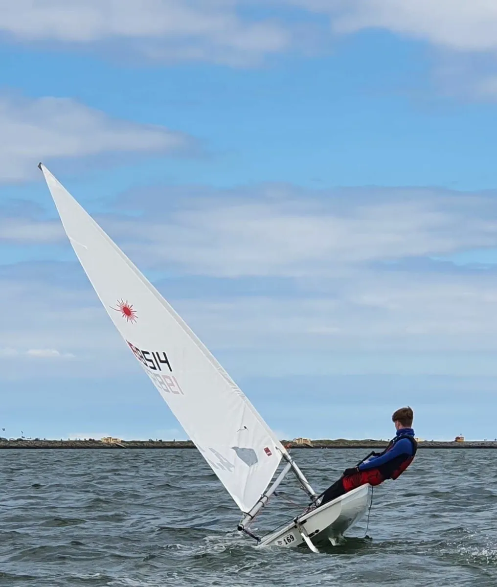 Complete Laser sailboat with all rigs - Image 2