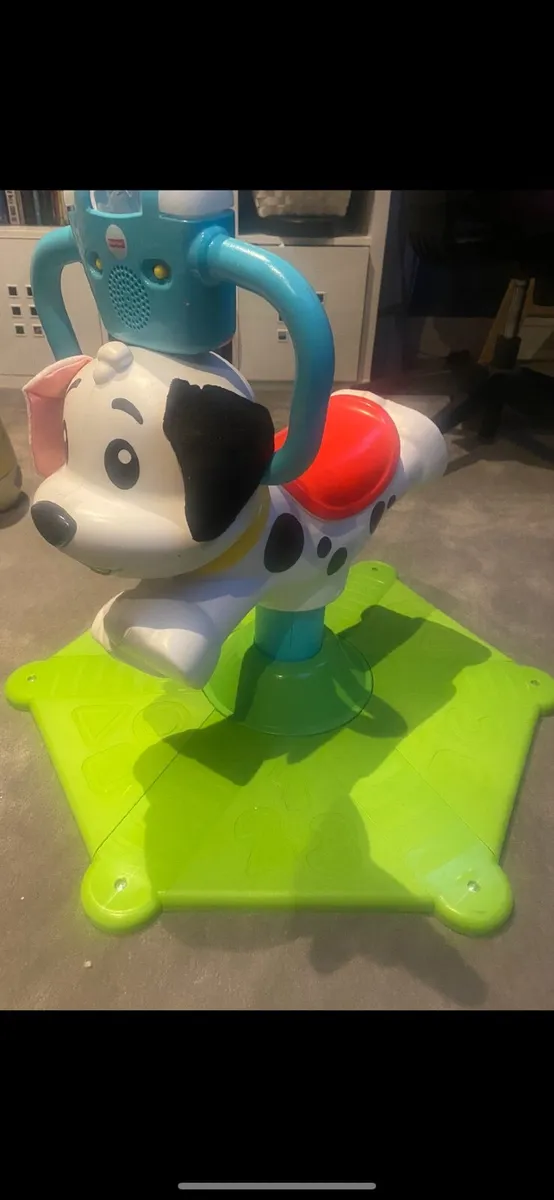 Fisher price bounce and spin puppy - Image 1