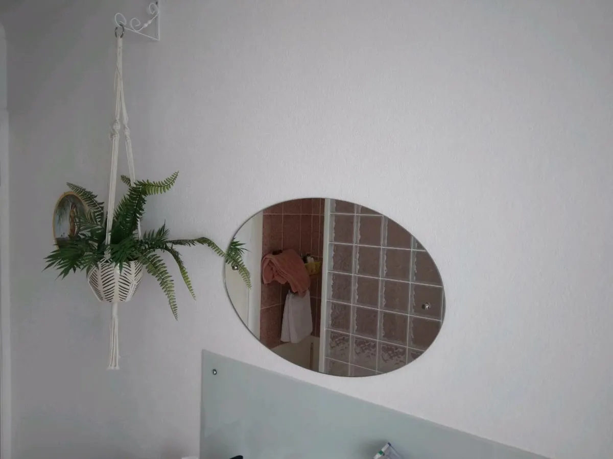 3 Oval Bathroom Mirrors. - Image 2
