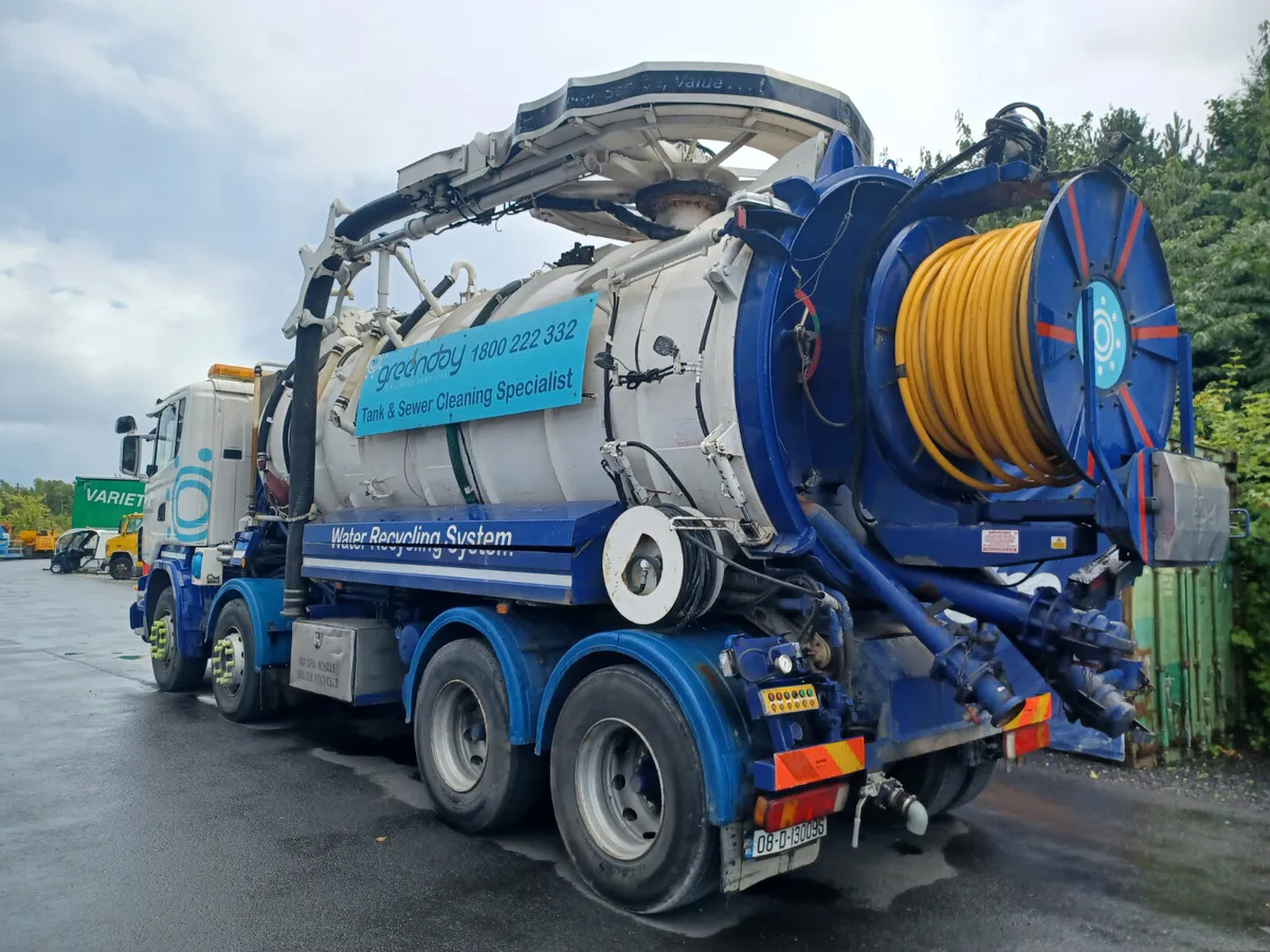 2008 Scania R420 Drain Cleaner Tanker For Auction - Image 4