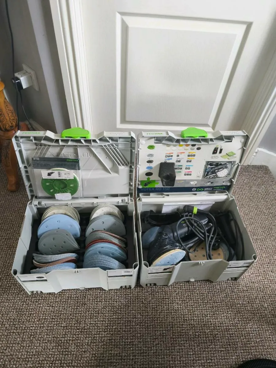 Festool Rotex 150 Sander & Festool Accessories kit