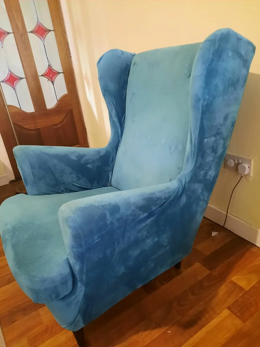 Queen Anne IKEA armchairs - Image 4