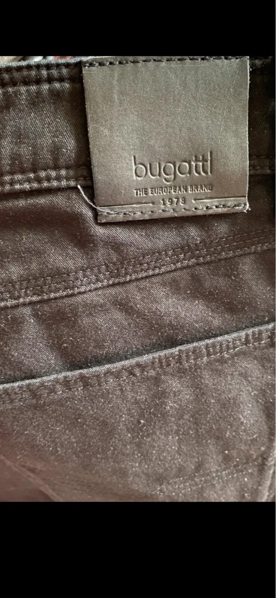 Bugatti Jeans Black 36 x 32 - Image 3