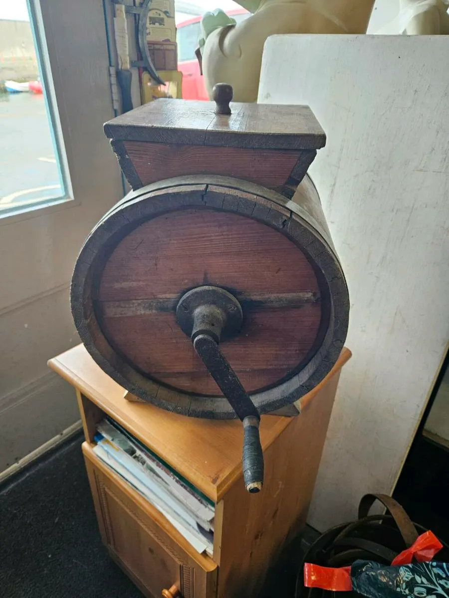 Vintage Antique Butter Churn - Image 3