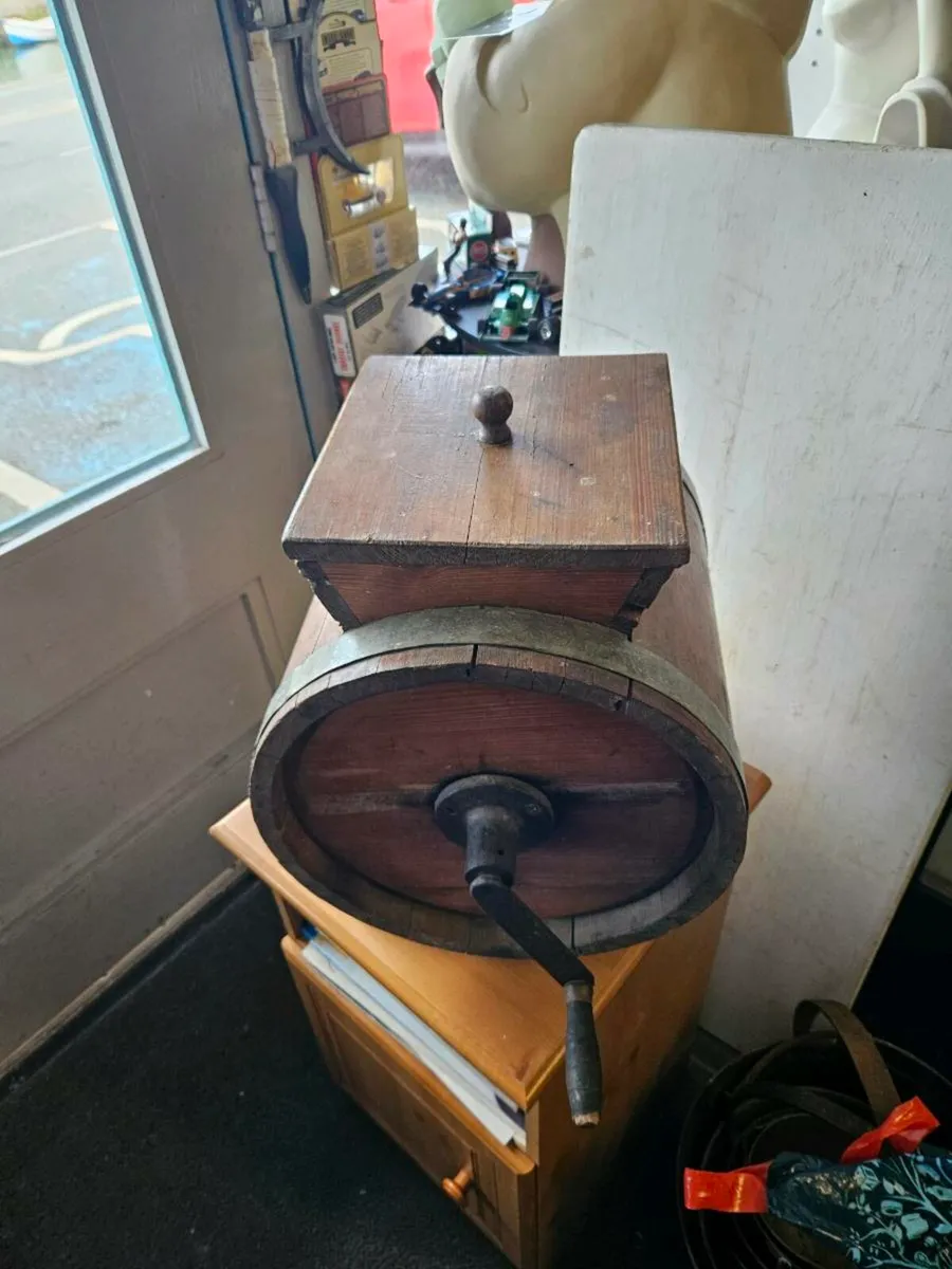 Vintage Antique Butter Churn - Image 4