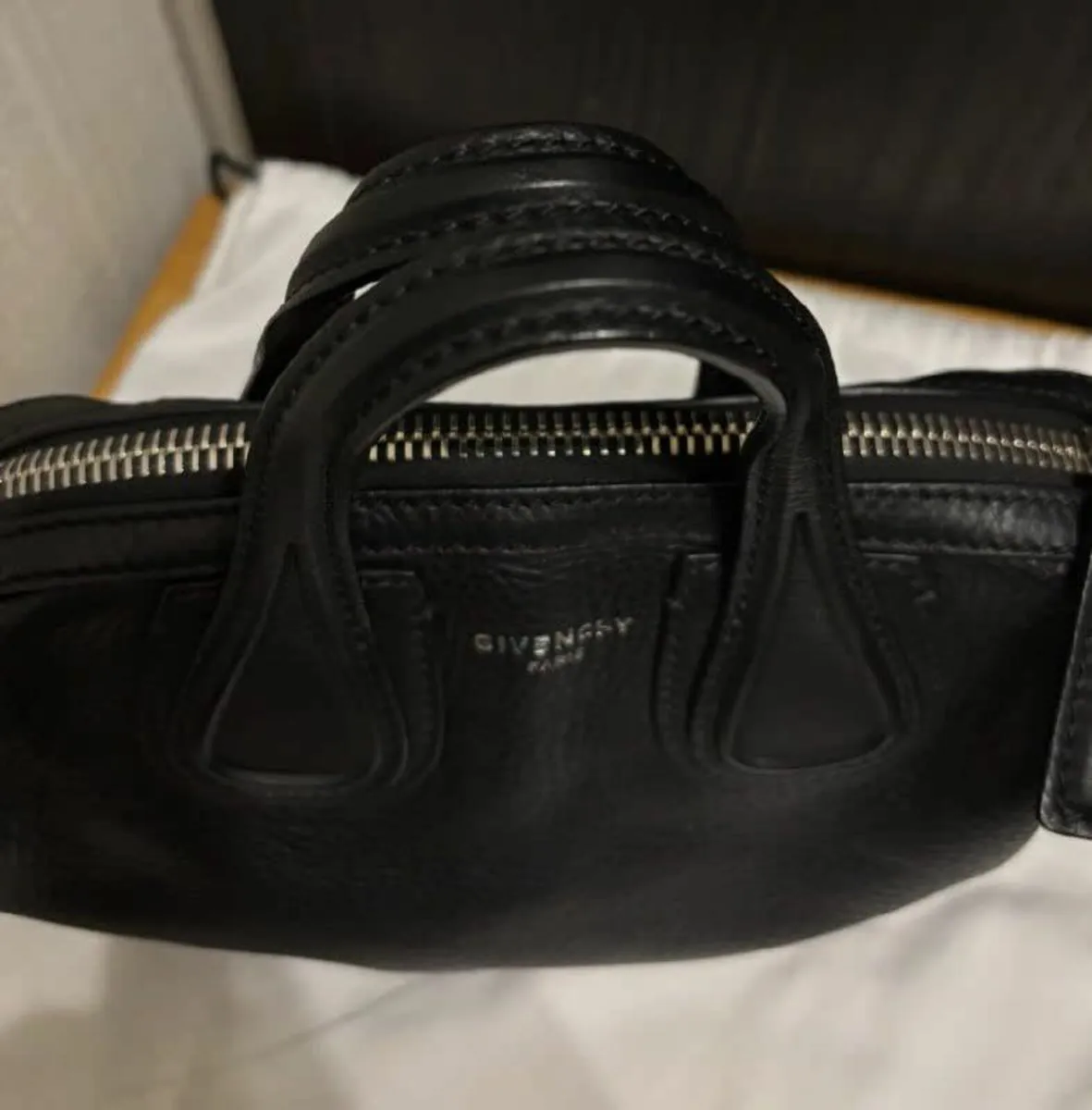 USED AUTHENTIC GIVENCHY MINI NIGHTINGALE HAND BAG - Image 3