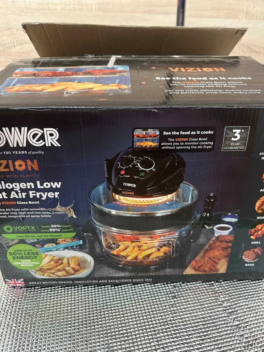 Tower Vizion Halogen Low Fat AirFryer - Image 1
