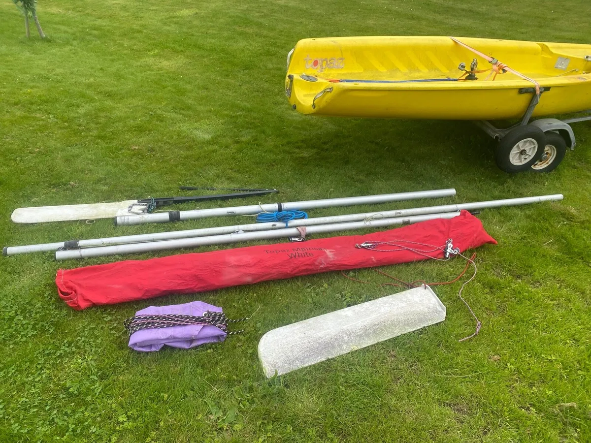 Topaz sailing Dinghy - Image 2