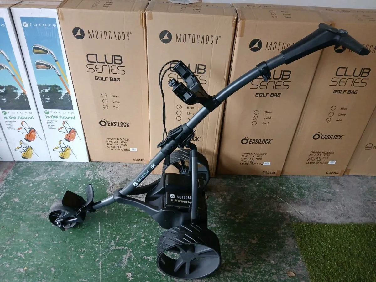 Motocaddy SE shop demo never used - Image 1