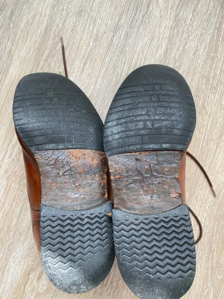 Men’s brown leather shoes - Image 3