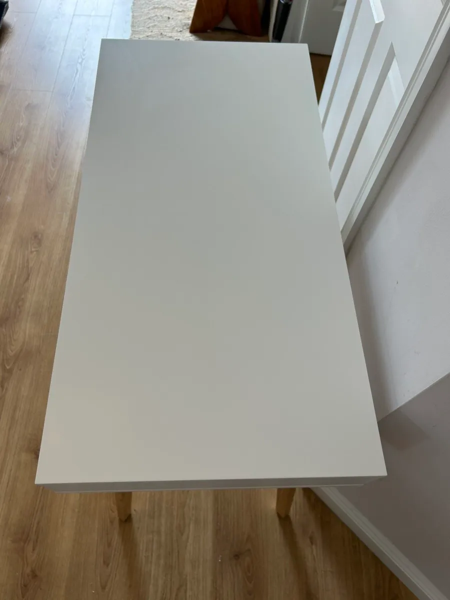 Desk Jysk TAMHOLT 50x100 white/natural - Image 2