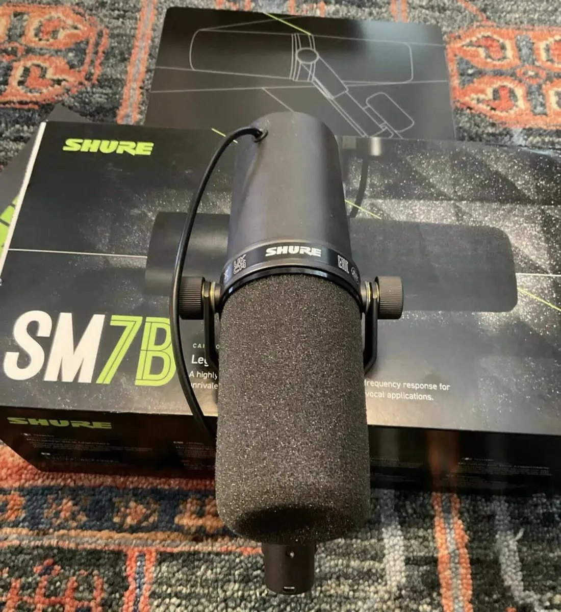 Shure SM7B Cardioid Dynamic Vocal Microphone - Image 1