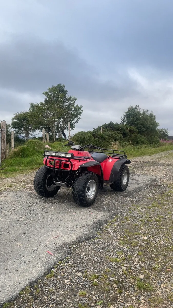 honda big red farm quad - Image 4