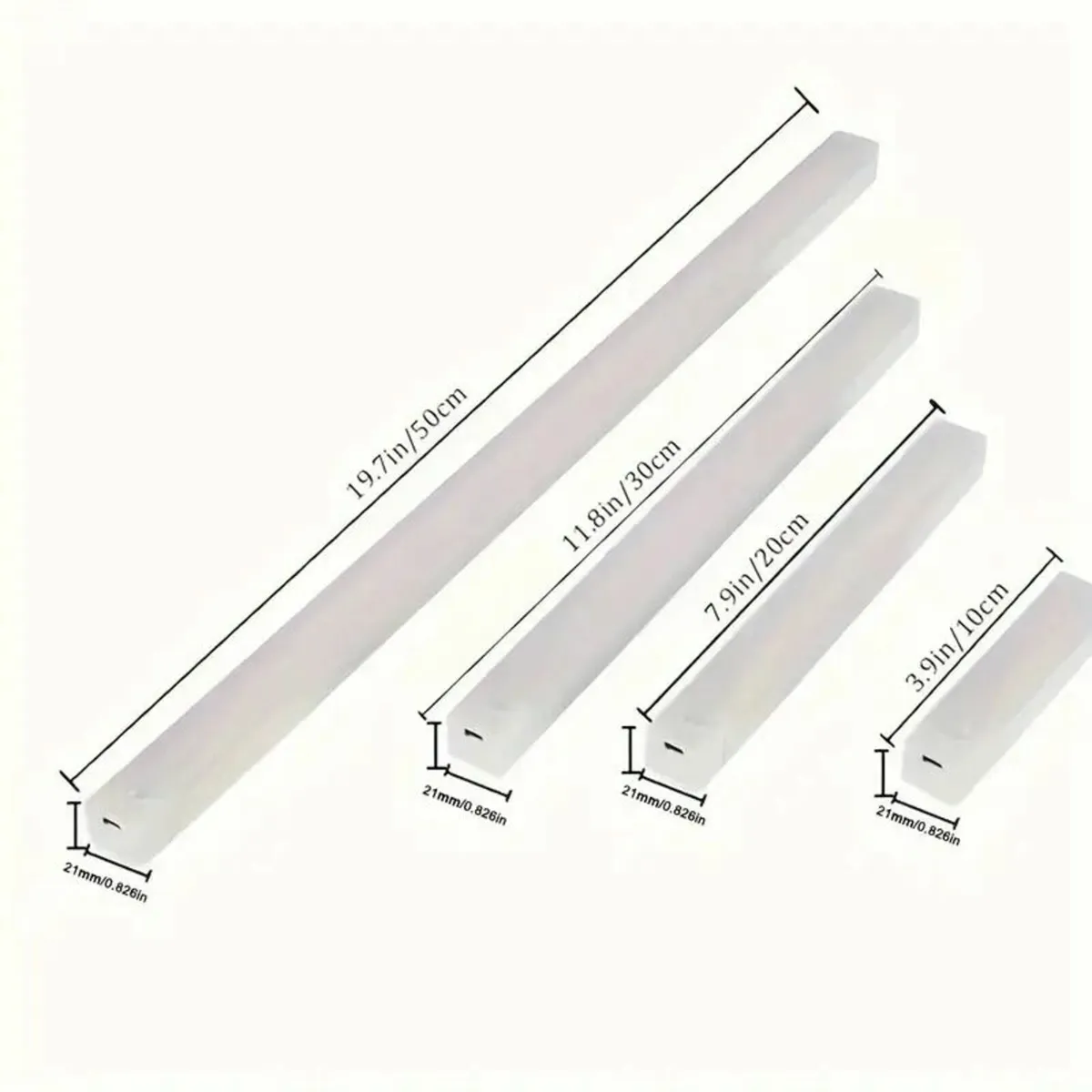 Led Light Strips (White )With Magnetic Connection - Image 2