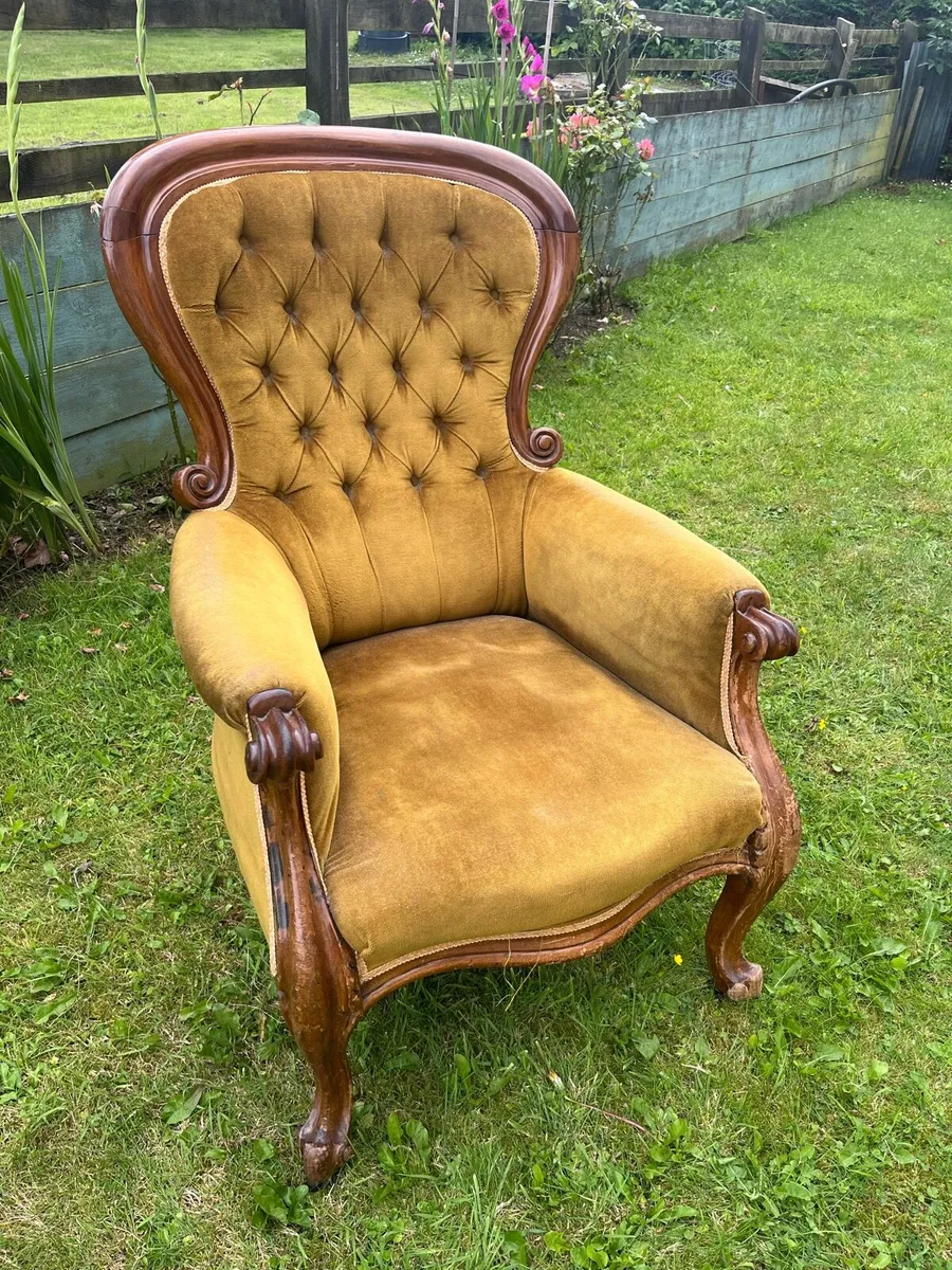 Antique Armchair - Image 1