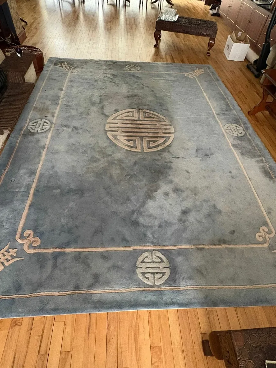 Rug large wool