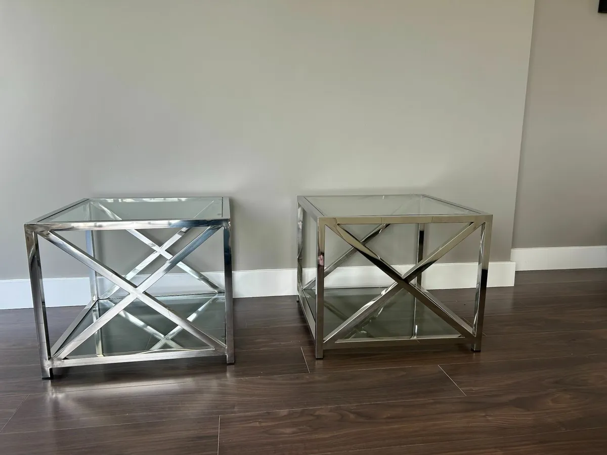 Console Table & 2 Lamp Tables - Image 4