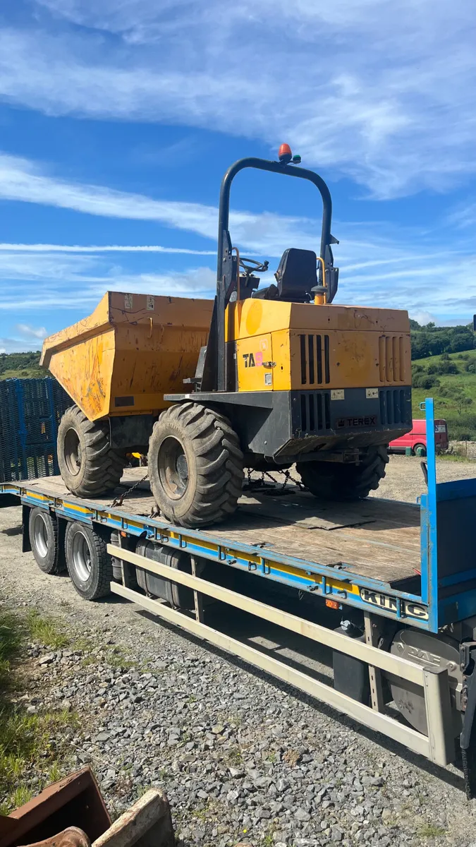 9 ton dumpers for hire